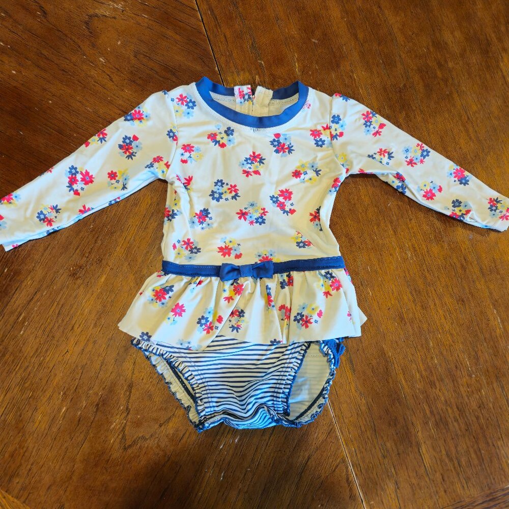 Sale 🎉🥳 5/$25 Ruffle Butts Toddler Girl Swimsuit Size 18-24M